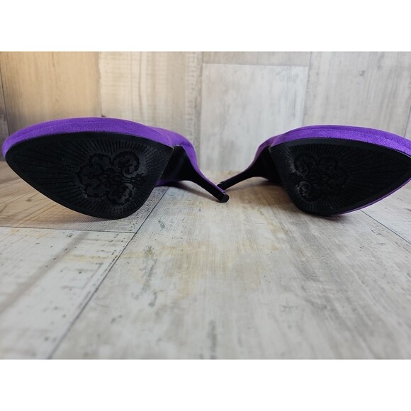 XAppeal Purple Jawbreaker Size 6 Microfiber Platform Stilleto  Pump - Picture 8 of 12